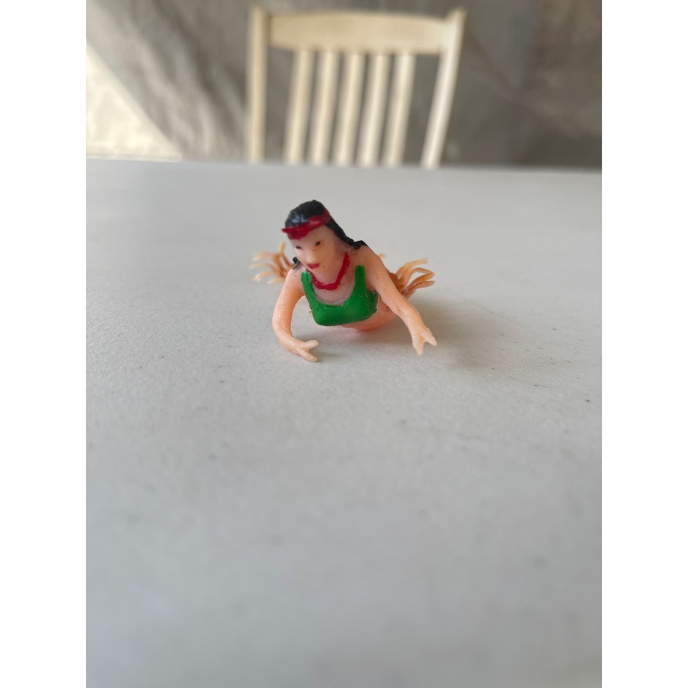 Vintage Novelty Centipede Woman Hybrid Rubber Toy Figure Oddity Gag Gift